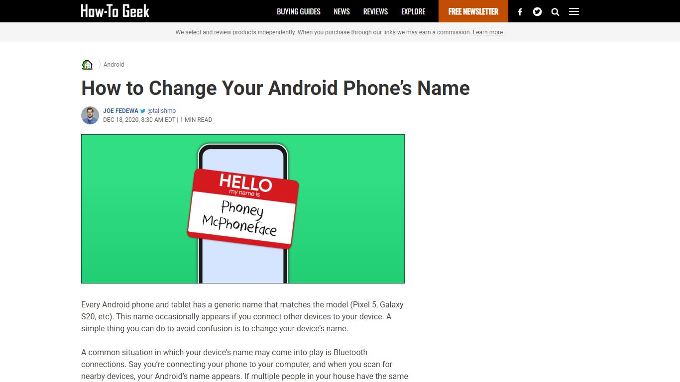 How to Change Your Android Phone’s Name - How-To Geek